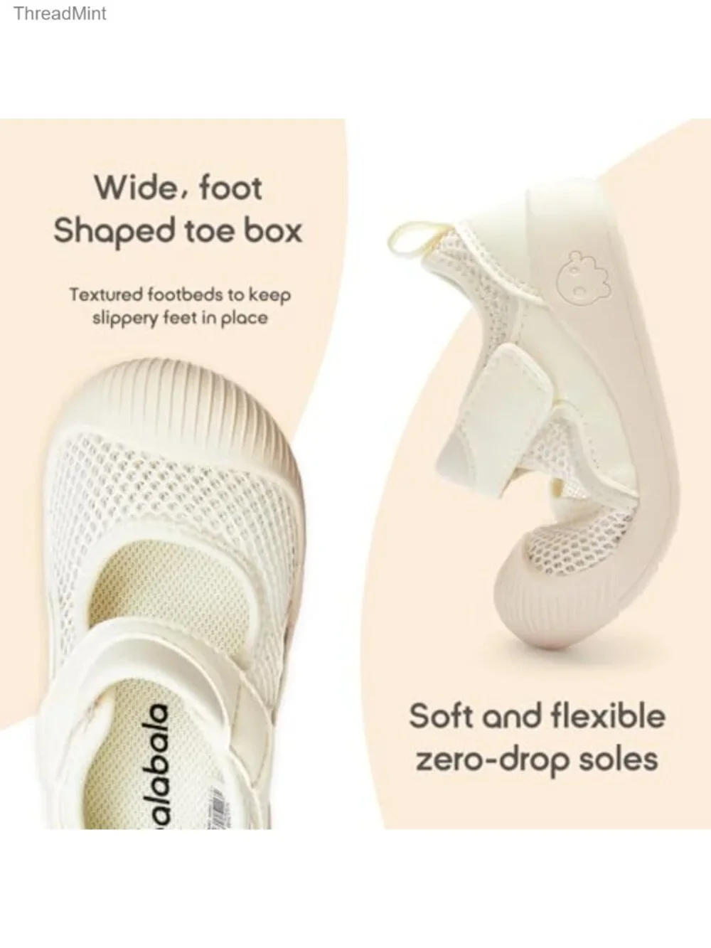 BREATHABLE MESH TODDLER SANDALS BAREFOOT WATER SHOES